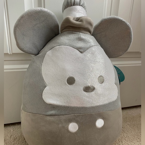 Disney 100 NWT Steamboat‎ Willie Mickey Mouse Squishmallow - Picture 2 of 9